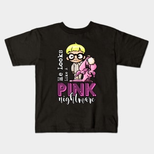 christmas story Like A Pink Nightmare Kids T-Shirt